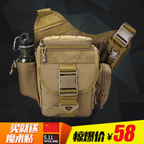 SLR camera bag Crossbody shoulder photography bag Tactical Fanny pack Large saddle bag Male Luya fishing bag tool bag Saddle bag