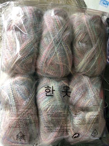 Радужный цвет 9 лошадиных средней тонкой линии и 6 групп около 280 граммов