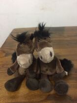 (Germany NICI) old pony doll toy 16cm high Last few eyes unscrupulously