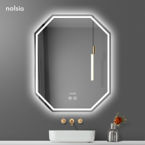 Smart mirror led bathroom mirror Wall mounted bathroom toilet toilet anti-fog with light Bluetooth makeup luminous mirror