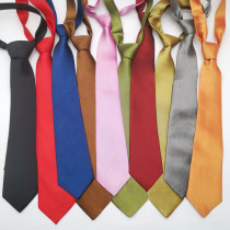 Star Shu Beno (tiger skin pattern) European and American style 8cm hand tie unisex fashion solid color retro decoration