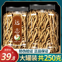 Polygala Chinese herbal medicine 250g non-pumping to core polygala meat powder New stock Roasted Polygwort puzzle Render Herb Triple Paver Tea