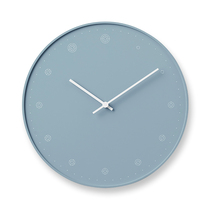 Lemnos Japan imported molecular wall clock living room art Japanese creative simple modern style decoration fashion clock