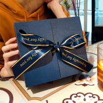 Gift box box ins Wind Net red with hand gift lipstick birthday gift box empty box boys large