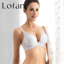 Lofan3 4 thin adjustment type upper collection collocated soft steel ring bra bra gathering anti-sagging underwear women 5150