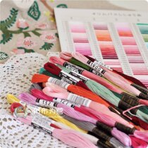 Special Olympus Japan Olympus 25# embroidery thread full set of 434 color commonly used 100 color card