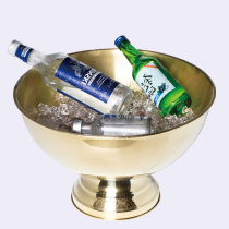 Stainless Steel Champagne Pot Beer Wine Ice Bucket Ice Bucket Bucket Bucket Bucket ktv