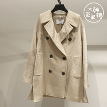 Discount Big Korean bubble gum OBZEE Korea Winter Mao jacket OB2AAWOT093W (OL)
