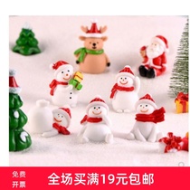Christmas Snowman Microscape Snow View Basin VIEW SWING PIECE SANTA KEY BUTTON PENDANT RESIN CHRISTMAS GIFT ITEMS