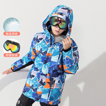 Balabala boy down with a thick 2021 winter clothing new childrens submachine clothes ski 203421107106