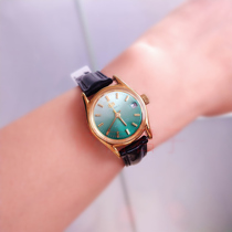 Antique Collectibles Stock Seagull Transition Green Plate Womens Mechanical Watch Manual Clockwork Vintage Womens Watch