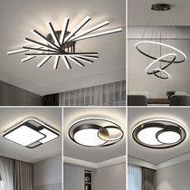 Lighting package combination three-room two-hall ceiling lamp set creative personality 2020 new modern simple living room lamp