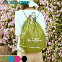 m square waterproof light draw rope double shoulder bag draw with bunches bag drawn rope wrap bunches pocket handbags