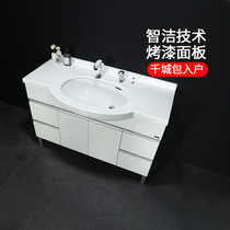 TOTO bathroom shower cabinet combination LDKW1203W pull faucet DL388 120CM floor-to-ceiling bathroom cabinet set