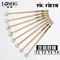 VIC FIRTH Timpani Hammer T1 Marching Drum Hammer Hickory vf Timpani Stick Professional Felt Drum Hammer