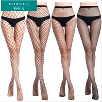 Sexy fishnet socks broken hole bottom pantyhose black and white sexy hollow mesh stockings womens length