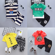 Male Baby Summer Clothing Suit 2020 New Kids Ocean Atmosphere Summer Clothes Handsome Boys Summer Short Sleeves Two Sets