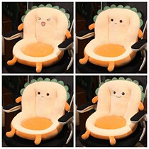 Cushion butt cushion office sedentary cushion integrated thick chair student cushion cushion super soft chair Winter female
