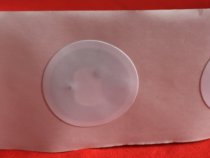 NFC white label RFID electronic label NTAG213 electronic signature NXP NTAG213 144 bytes diameter 25mm