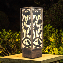 Non-standard lamp post headlight villa light door lighting outdoor waterproof door post light European garden light landscape street light