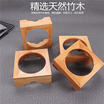 Frying pot pad rack pot insulation rack casserole wooden rack bowl rack wooden pot rack bibimbap special Korean cuisine stone pot wooden rack