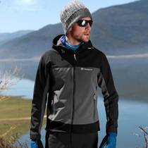 Pathfinder soft shell jacket Mens and womens spring and autumn soft shell jacket outdoor fleece jacket windproof waterproof breathable jacket