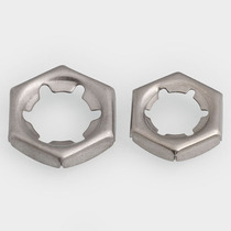 304 stainless steel fastening nut anti-loose inverse screw cap self-locking screw cap locking M6M8M10M12M14M16M20mm