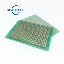 ten thousand Con-- 5X7cm single-sided spray tin PCB board glass fiber board thickness 1 6mm 5 * 7CM dongle board experimental board