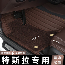 Dedicated to Tesla Model3 ModelY ModelSModel X full surround car footbed carpet style