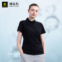 kailas kerLok stone speed dry polot shirt woman outdoor sports perspiration and breathable casual travel needle cardigan