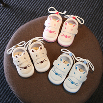 Baby shoes 0-1 years old male and female baby shoes soft bottom toddler Spring and Autumn 3 do not fall shoes 6 six months baby spring 9