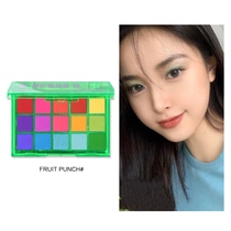 Hipster Eye Shadow Disk Rainbow Eye Shadow Water Blue Color Eyeshadow Green Blue Yellow Purple Pink Matte