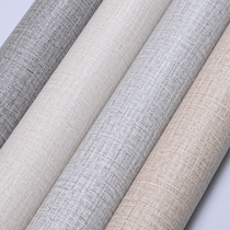 Hemp Noodles Tinged thickened Living room wallpaper Self-adhesive wallpaper Cabinet cabinets Furniture renovated stickers waterproof and abrasion resistant