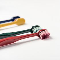 Asight couple toothbrush pair imported material retro style schoolgirl adult household suit Soft hair ultra-fine