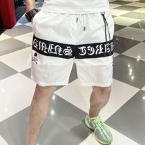 Di Jeni 2020 Summer Tide Brand Shorts Mens Breathable Quick Dry Skull Print Casual Pants Loose Five Ports