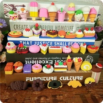 Cute Cartoon creative animal cake can be disassembled eraser Childrens Day Christmas and New Year gift prizes