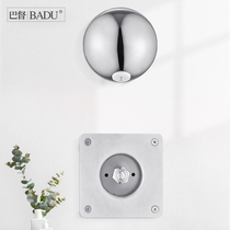 Bachu Prison Detention Center Shower 304 Stainless Steel Buried Wall Switch Darkly Buried Wall Flower Faucet