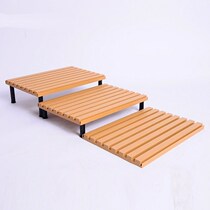 Freezer fresh-keeping Cabinet fresh-keeping mat boutique Shuanghui bamboo mat imitation green bamboo partition soft pad plate display cold meat pad