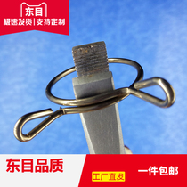 Factory batch direct sales 304 stainless steel wire hoop clamp pipe hoop chuck clip clip hose wire pipe card