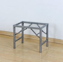 Metal folding table legs Wrought iron bracket Table leg stand Table leg table stand Folding table shelf Simple