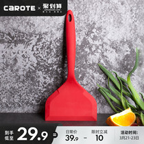 Carot Full Silicone Shovel Non Stick Pan Special Care Pan Shovel High Temperature Resistant Jade Burn Wide Mouth Pan Shovel Pancake Cookware