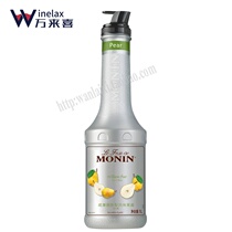 Morin MONIN Williams Pear Flavoured Jam Jam Fruit Puree 1000ml Tune Cocktail Iced Sand Juice Drink
