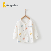 Tongtai Four Seasons cotton 3 months-2 years old infants and women baby clothes off home clothes underwear tops