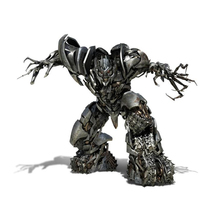 Scheduled Threezero 3A Tank Megatron DLX Transformers Movie 2 Finished Movable Model