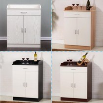 Double-door Cabinet American pastoral sideboard wooden buffet hotel commercial hot pot restaurant tea table dining cabinet restaurant