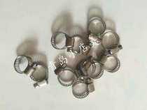 Assault boat rubber boat sea Yum Piney outboard engine Yamaha fuel tank oil pipe joint clamp clip steel