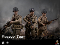 (Spot)International trade CORNER POPTOYS 1 12 CMS004 World War II US Military rescue squad set version