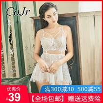 cojr sex show pajamas Sexy sex show Underwear suit show uniform temptation perspective sex tease passion