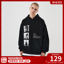 FPA (VENGETICE) dimension space autumn hooded sweater Guochao brand American street hoodie jacket men