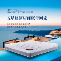 Germany Lufu mattress high-end Simmons natural latex mattress moderate hard five-star sleep H201